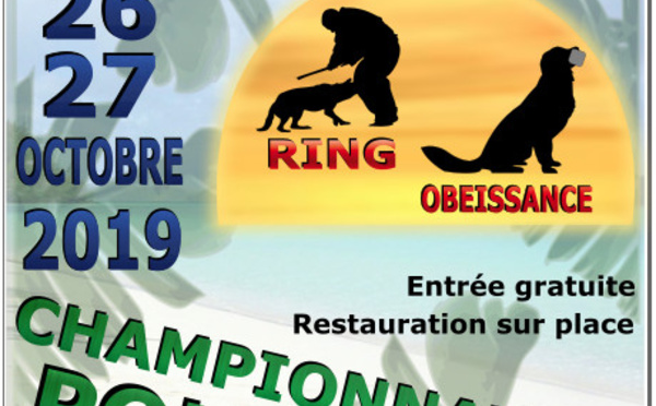 Un championnat de chiens de travail ce weekend à Pirae