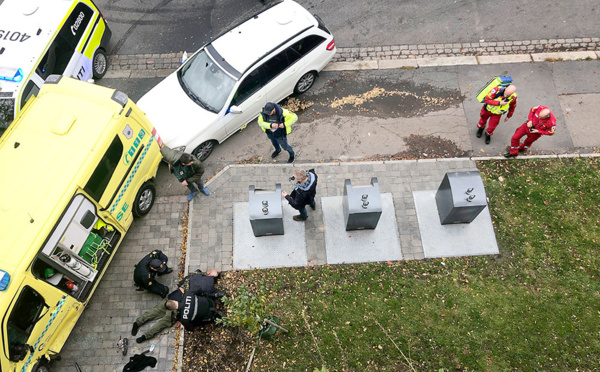 Norvège: un homme armé fauche des passants à bord d'une ambulance volée