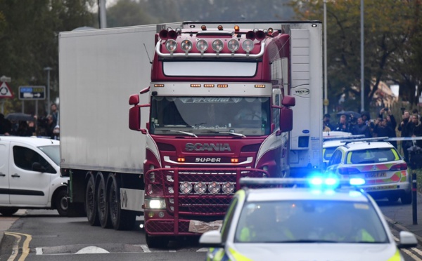 Royaume-Uni: les 39 morts retrouvés dans un camion étaient Chinois