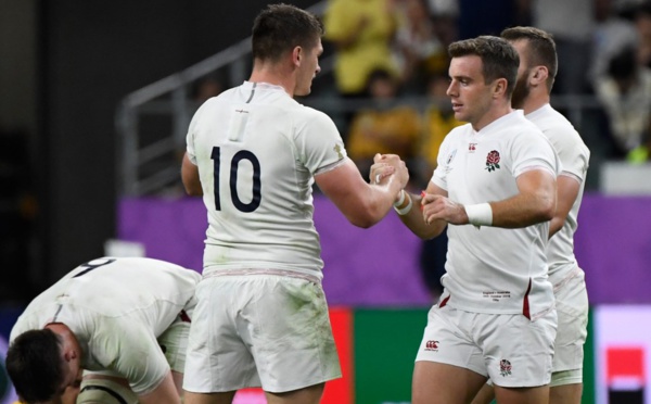 Mondial de rugby: l'Angleterre associe de nouveau Ford et Farrell contre les All Blacks