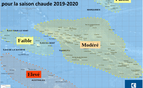Saison chaude 2019-2020 : Risque cyclonique élevé aux Australes