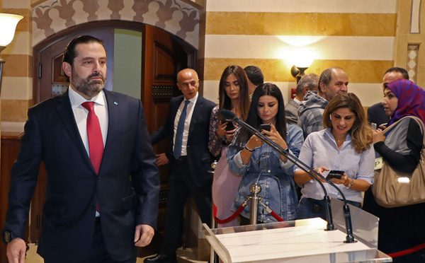 Liban: levée des barrages après la démission de Hariri, mais rien n'est réglé