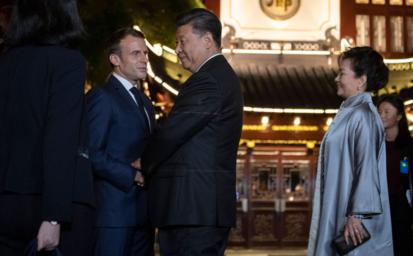 A Shanghai, Macron appelle la Chine à s'ouvrir davantage