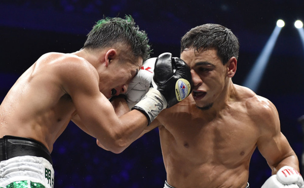 Boxe: le Français Nordine Oubaali conserve son titre mondial WBC des poids coq