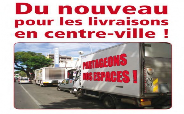 Du nouveau pour les livraisons en centre-ville !