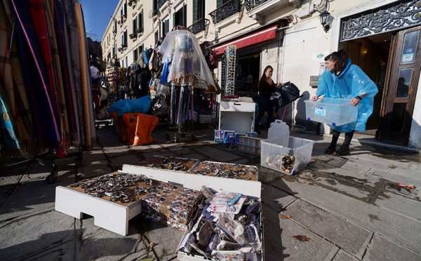 Répit à Venise où l'état de catastrophe naturelle va être déclaré