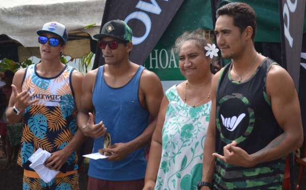 Tutearii Hoatua gagne chez lui