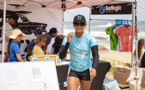 Vahine Fierro trop juste pour le WCT 2020