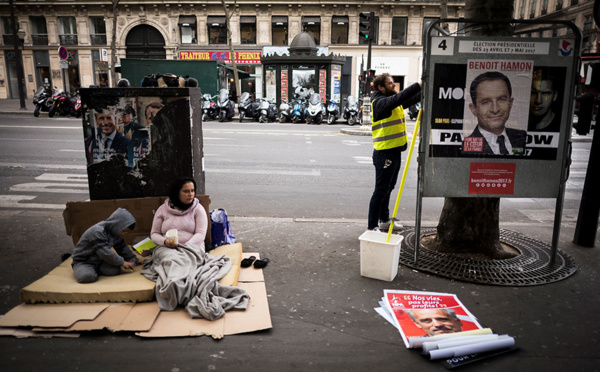 700 enfants et leur famille à la rue chaque soir à Paris, s'alarment les associations
