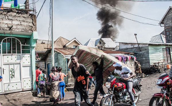 RDC: au moins 26 morts dans le crash d'un avion sur Goma