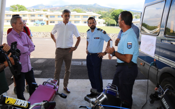 Sept motos immobilisées après une opération anti-runs à Tahiti