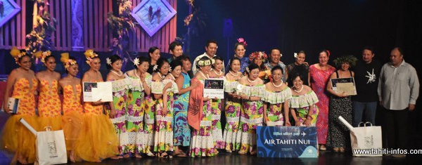Hui Hula O Lei Aloha grand vainqueur du Hura Tapairu Manihini