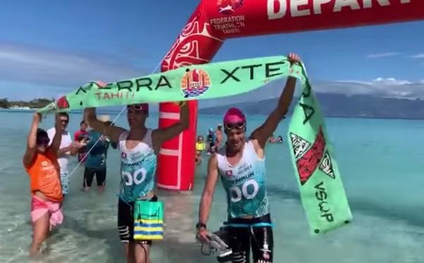 Le tandem Hauss/Page remporte le Swimrun