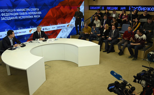 Dopage: la Russie au ban du monde sportif pour quatre ans