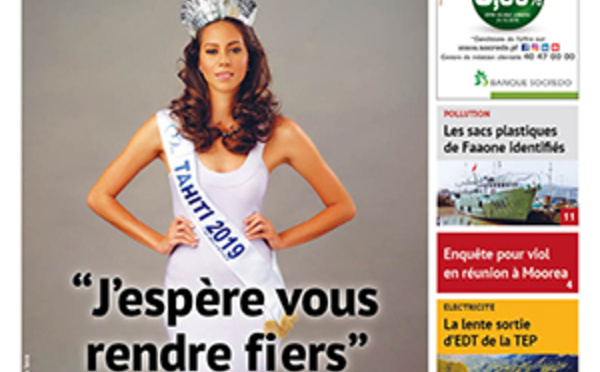 TAHITI INFOS N°1551 du 13 décembre 2019