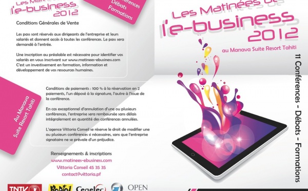 Les matinées de l'e-business, 19ème conférence