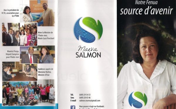 Maeva Salmon se lance dans les législatives: « Mon Fenua, source d’avenir »