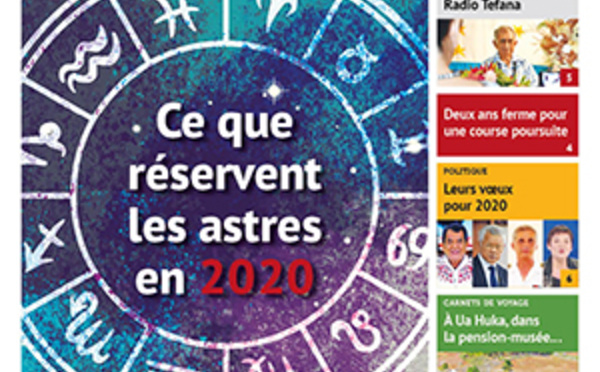 TAHITI INFOS N°1562 du 03 janvier 2020