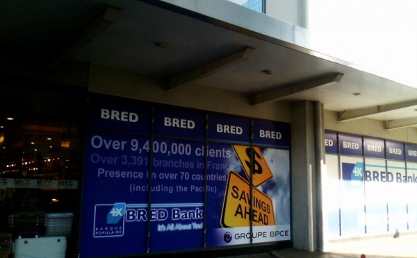 La banque BRED s’affiche au cœur de Suva