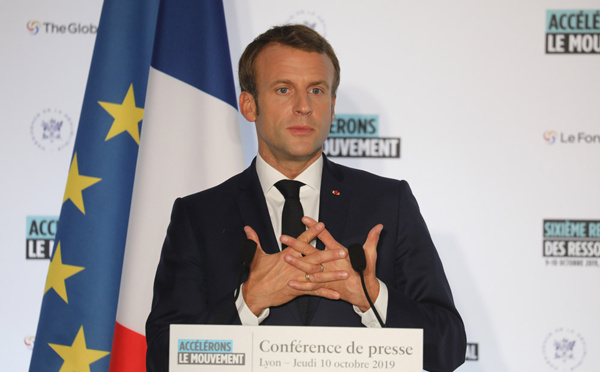 Macron sur le gril face aux citoyens de la Convention sur le climat