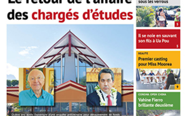 TAHITI INFOS N°1568 du 13 janvier 2020