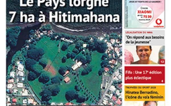 TAHITI INFOS N°1570 du 15 janvier 2020