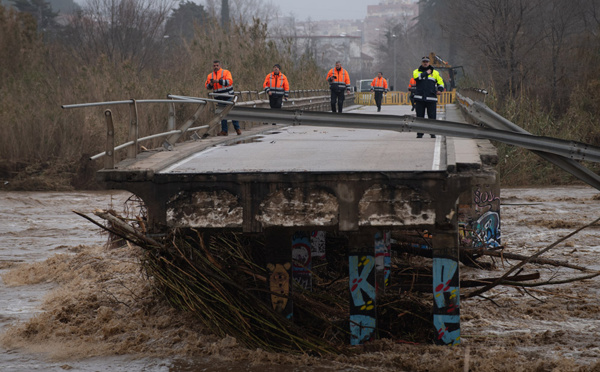 La tempête Gloria fait un quatrième mort en Espagne, quatre disparus