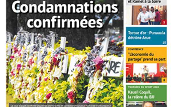 TAHITI INFOS N°1577 du 24 janvier 2020