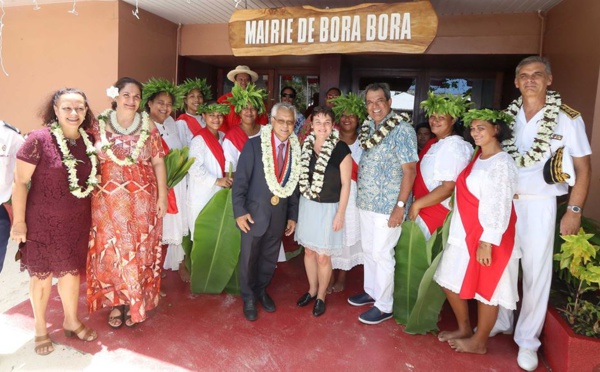 Bora Bora, sur la voie de la Trajectoire outre-mer 5.0