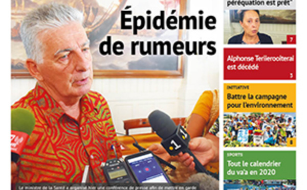 TAHITI INFOS N°1589 du 11 février 2020