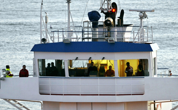 Un mort et trois marins intoxiqués au large de Brest