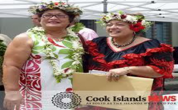 Une femme à la tête du Parlement des îles Cook, Jacqui Drollet adresse ses félicitations à Mme Nikki Rattle