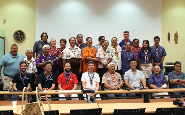 Les scouts polynésiens se rapprochent des Scouts de France
