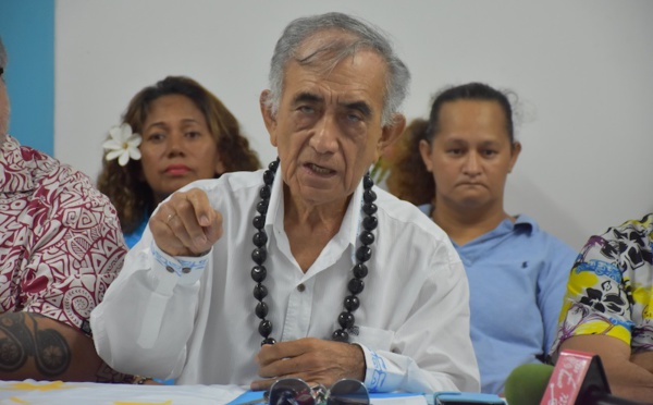 Oscar Temaru remet les pendules à l’heure à Papeete
