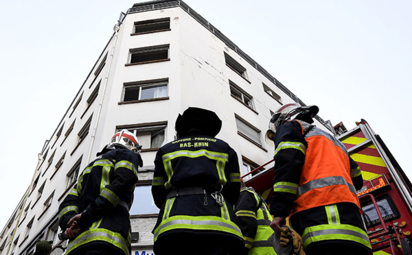 Lourd bilan pour un incendie fulgurant à Strasbourg: cinq morts et sept blessés