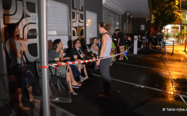 Soirée camping pour les exposants de Made in Fenua