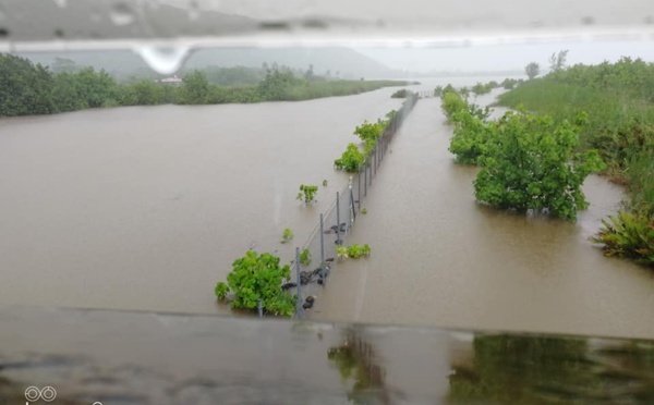 ​Un mois de pluie est tombée en 24 heures à Tahiti et Moorea