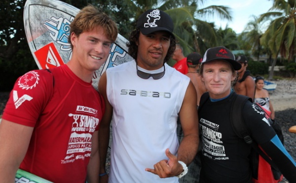 Poenaiki RAIOHA, 15 ans, deuxième au SAPINUS PRO (Stand up paddle)