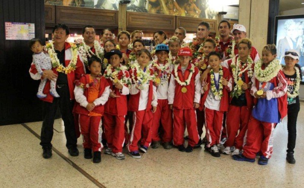 Moisson de médailles à l'International Taekwondo Festival 2012 pour Tahiti