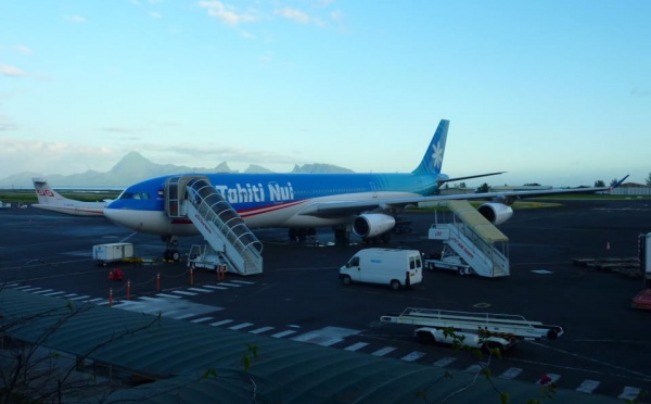 Aéroport Tahiti-Faa'a: Incident à la descente d'un avion