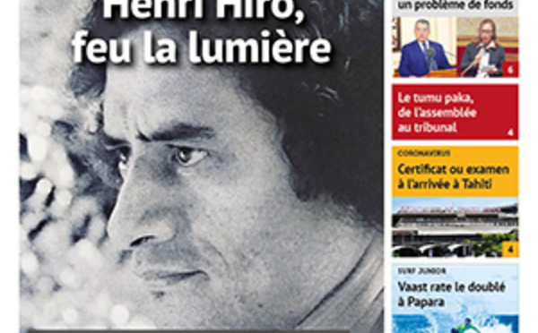 TAHITI INFOS N°1608 du 10 mars 2020