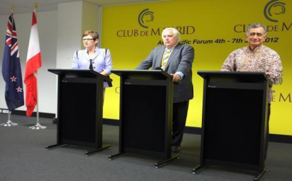 Oscar Temaru invite le Club de Madrid à Tahiti en juillet