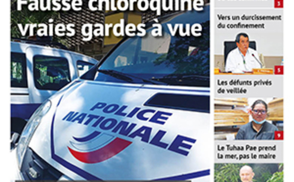 TAHITI INFOS N°1621 du 27 mars 2020