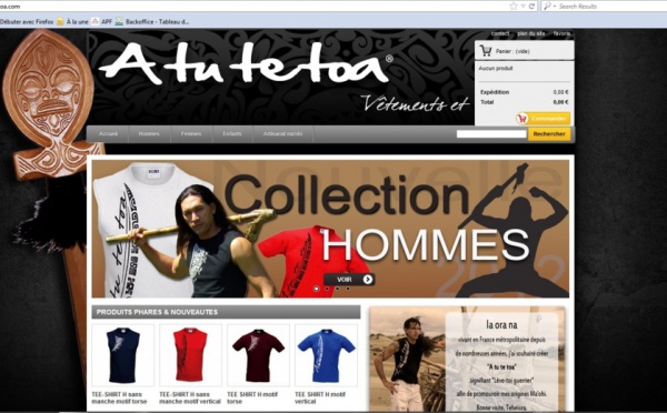 Teheiura lance sa ligne de vêtements