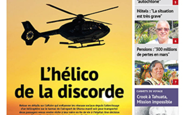 TAHITI INFOS N°1625 du 02 avril 2020