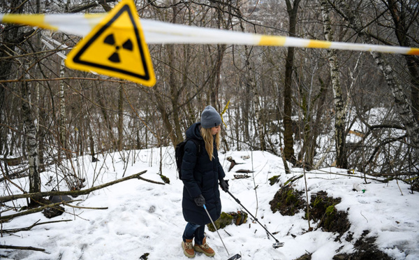 Un feu de forêt près de Tchernobyl provoque une hausse de la radioactivité