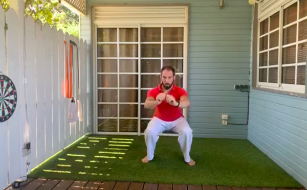 Le télé-entraînement en attendant