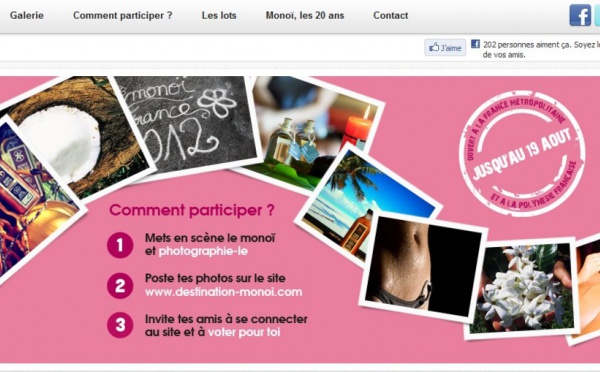 Concours photo: destination monoi