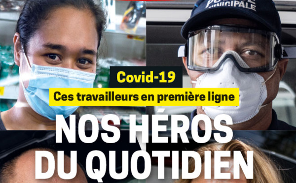 À la UNE de Tahiti Pacifique jeudi 9 avril 2020