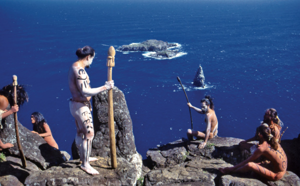 Orongo, temple de “l’Homme Oiseau”